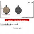 Колодки гальмівні SKU-8 дискові